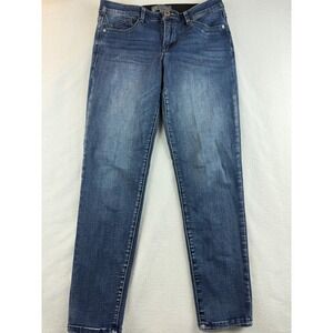 Wit &‎ Wisdom Women's Blue Denim Skinny Jeans Comfortable Stretch Size 6